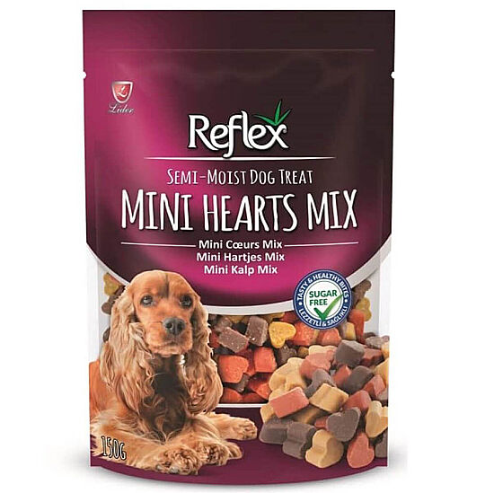 Reflex Mini Kalp Mix Küçük Irk Köpek Ödülü 150 Gr - 1