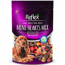 Reflex - Reflex Mini Kalp Mix Küçük Irk Köpek Ödülü 150 Gr