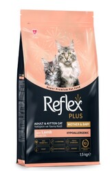Reflex - Reflex Plus Mother Baby Kuzu Etli Yavru ve Anne Kedi Maması 1,5 Kg
