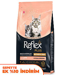 Reflex Plus Mother Baby Kuzu Etli Yavru ve Anne Kedi Maması 1,5 Kg - 1