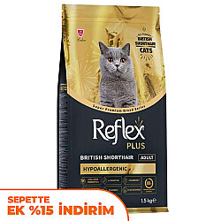 Reflex Plus Hypoallergenic British Shorthair Özel Irk Kedi Maması 1,5 Kg - Reflex