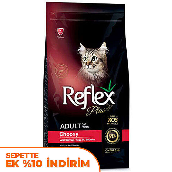 Reflex Plus Choosy Somonlu Seçici Kedi Maması 1,5 Kg - 1