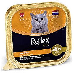 Reflex Plus Jöleli Dana Etli Kedi Yaş Maması 85 Gr - Reflex