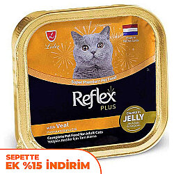 Reflex Plus Jöleli Dana Etli Kedi Yaş Maması 85 Gr - Reflex