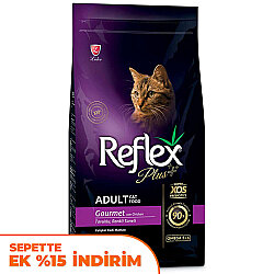 Reflex Plus Gourmet Tavuk Etli Renkli Kedi Maması 1.5 Kg - Reflex