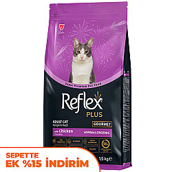Reflex Plus Gourmet Tavuk Renkli Kedi Maması 15 Kg - Reflex
