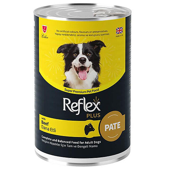 Reflex Plus Pate Dana Etli Köpek Konservesi 400 Gr - 1