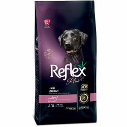 Reflex - Reflex Plus High Energy Biftekli Köpek Maması 3 Kg 