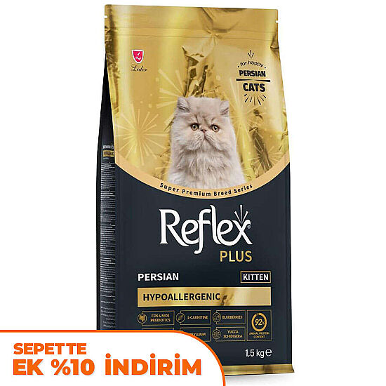 Reflex Plus Hypoallergenic Kitten Persian Özel Irk Yavru Kedi Maması 1,5 Kg - 1
