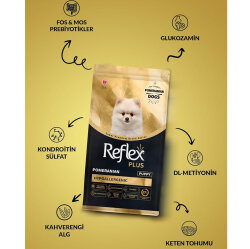 Reflex Plus Hypoallergenic Puppy Pomeranian Özel Irk Yavru Köpek Maması 1,5 Kg - 2