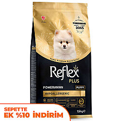Reflex Plus Hypoallergenic Puppy Pomeranian Özel Irk Yavru Köpek Maması 1,5 Kg - Reflex