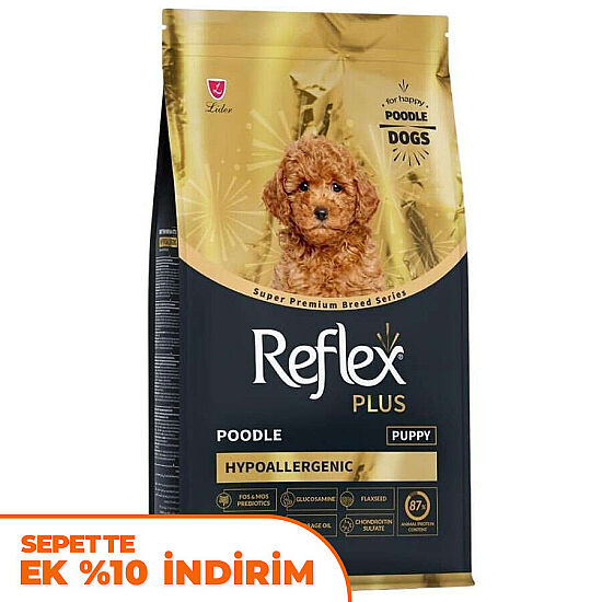 Reflex Plus Hypoallergenic Puppy Poodle Özel Irk Yavru Köpek Maması 1,5 Kg - 1