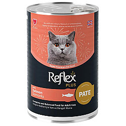 Reflex Plus Pate Somonlu Kedi Konservesi 400 Gr - Reflex