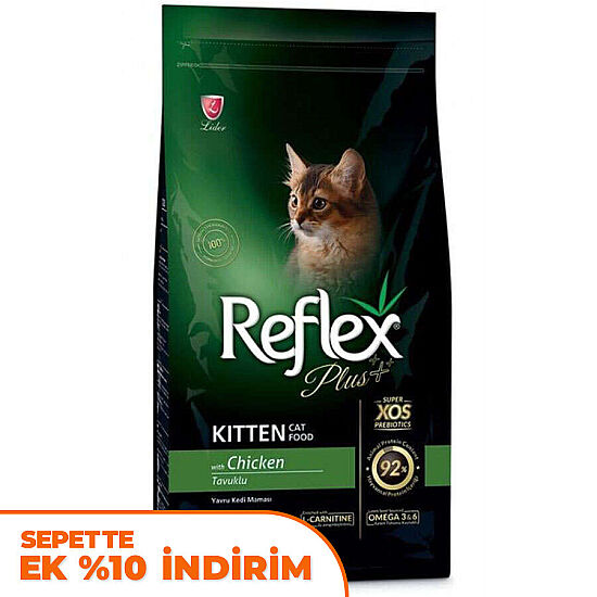Reflex Plus Kitten Tavuk Etli Yavru Kedi Maması 1,5 Kg - 1