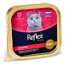 Reflex - Reflex Plus Pate Kuzu Etli Kedi Yaş Maması 85 Gr