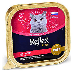 Reflex Plus Pate Kuzu Etli Kedi Yaş Maması 85 Gr - Reflex