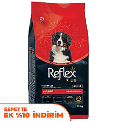 Reflex Plus Kuzu Etli Maxi Büyük Irk Köpek Maması 18 Kg - Reflex