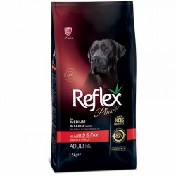 Reflex - Reflex Plus Kuzu Orta ve Büyük Irk Köpek Maması 15 Kg 