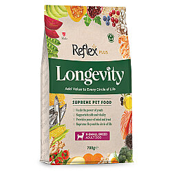 Reflex Plus Longevity Çok Küçük Irk Yetişkin Köpek Maması 700 Gr - Reflex