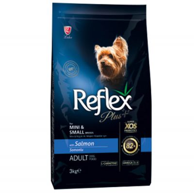 Reflex Plus Mini & Small Somonlu Küçük Irk Köpek Maması 3 Kg 