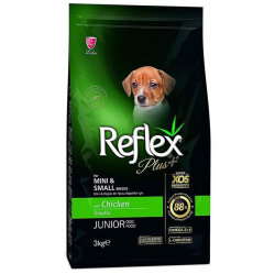 Reflex Plus Mini Small Tavuk Küçük Irk Yavru Köpek Maması 3 Kg - Reflex