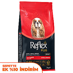 Reflex Plus Mini Small Kuzu Etli Küçük Irk Köpek Maması 3 Kg - Reflex