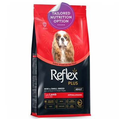 Reflex Plus Mini Small Kuzu Etli Küçük Irk Köpek Maması 8 Kg - 1