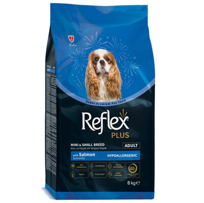 Reflex Plus Mini Small Somonlu Küçük Irk Köpek Maması 8 Kg - 1