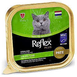 Reflex Plus Pate Morina Balıklı Kısırlaştırılmış Kedi Yaş Maması 85 Gr - Reflex