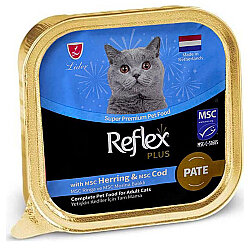 Reflex Plus Pate Ringa Ve Morina Balıklı Kedi Yaş Maması 85 Gr - Reflex