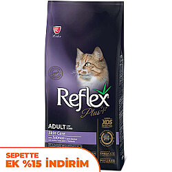 Reflex Plus Skin Care Somon Deri ve Tüy Sağlığı Kedi Maması 15 Kg - Reflex