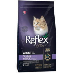 Reflex Plus Skin Care Somonlu Deri ve Tüy Sağlığı Kedi Maması 1,5 Kg - Reflex