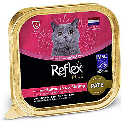 Reflex Plus Pate Somonlu Karidesli Kedi Yaş Maması 85 Gr - Reflex