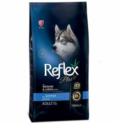 Reflex - Reflex Plus Somonlu Orta ve Büyük Irk Köpek Maması 3 Kg 