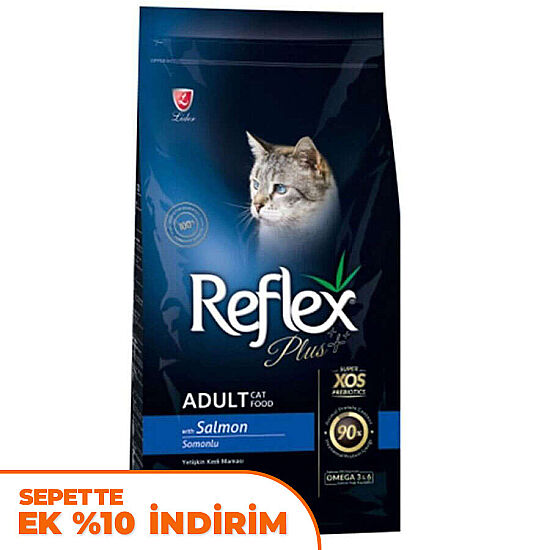 Reflex Plus Somonlu Kedi Maması 1,5 Kg - 1