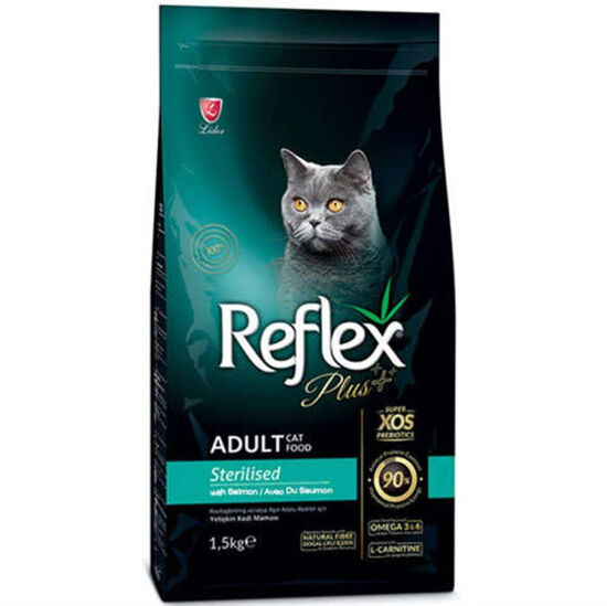 Reflex Plus Sterilised Somonlu Kısırlaştırılmış Kedi Maması 1,5 Kg - 1