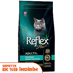Reflex Plus Sterilised Somonlu Kısırlaştırılmış Kedi Maması 1,5 Kg - Reflex