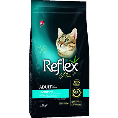 Reflex Plus Sterilised Somonlu Kısırlaştırılmış Kedi Maması 1,5 Kg