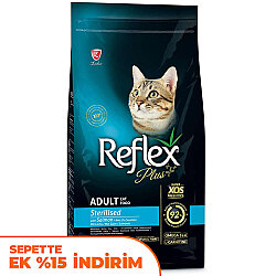 Reflex Plus Sterilised Somonlu Kısırlaştırılmış Kedi Maması 8 Kg - Reflex