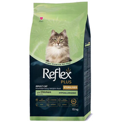Reflex - Reflex Plus Sterilised Tavuk Kısırlaştırılmış Kedi Maması 15 Kg