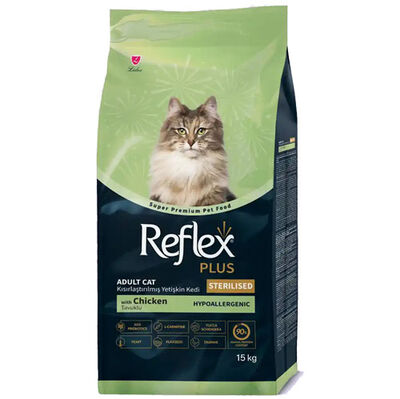 Reflex Plus Sterilised Tavuk Kısırlaştırılmış Kedi Maması 15 Kg Reflex Plus Sterilised Tavuk Kısırlaştırılmış Kedi Maması 15 Kg