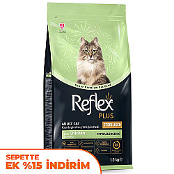 Reflex Plus Sterilised Tavuklu Kısırlaştırılmış Kedi Maması 1,5 Kg - Reflex