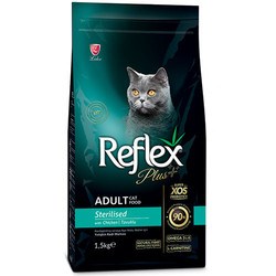 Reflex - Reflex Plus Sterilised Tavuklu Kısırlaştırılmış Kedi Maması 1,5 Kg