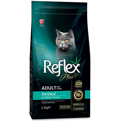 Reflex Plus Sterilised Tavuklu Kısırlaştırılmış Kedi Maması 1,5 Kg