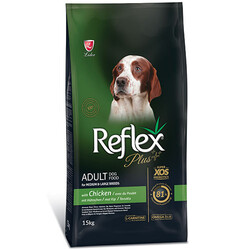 Reflex - Reflex Plus Tavuk Etli Orta / Büyük Irk Köpek Maması 15 Kg 