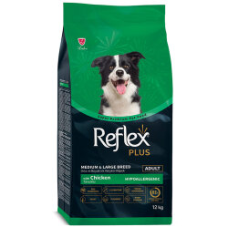 Reflex Plus Tavuk Etli Orta ve Büyük Irk Köpek Maması 12 Kg - Reflex