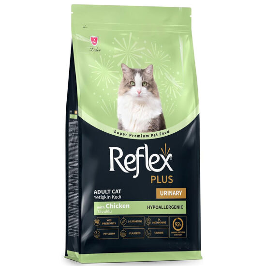 Reflex Plus Urinary İdrar Yolları Sağlığı Tavuklu Kedi Maması 15 Kg - 1