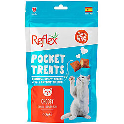 Reflex Pocket Treats Choosy Seçiçi Kediler İçin Kedi Ödül Maması 60 Gr - Reflex