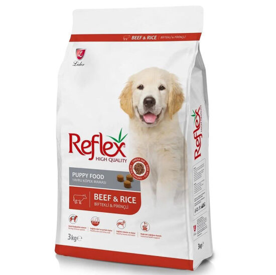Reflex Puppy Biftekli Yavru Köpek Maması 3 Kg - 1