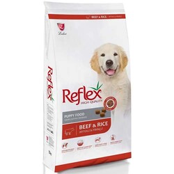 Reflex - Reflex Puppy Biftekli Yavru Köpek Maması 3 Kg + 2 Adet Temizlik Mendili